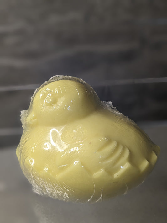 Hatching chick easter soap.  handmade